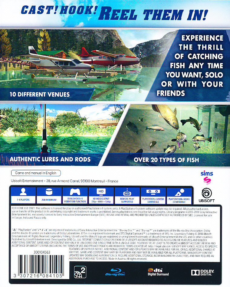 Legendary Fishing PS4