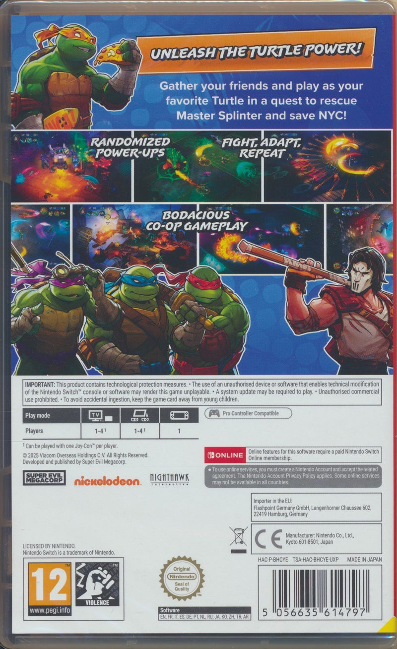TMNT Splintered Fate Deluxe Edition NS