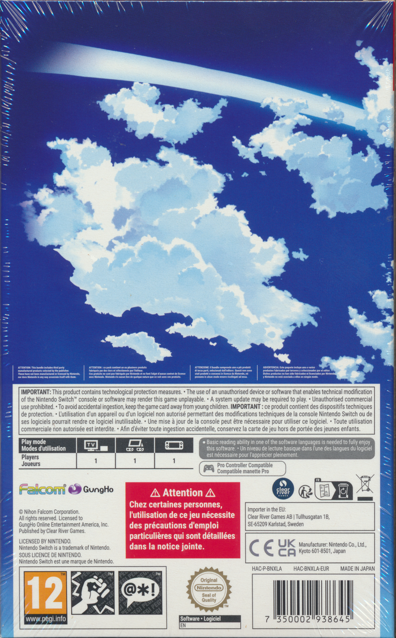 Trails in the Sky 1st Chapter SteelBook Ed. NS