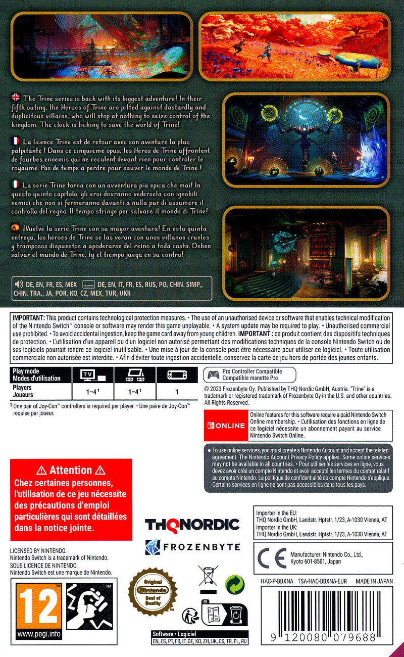 Trine 5 A Clockwork Conspiracy NS