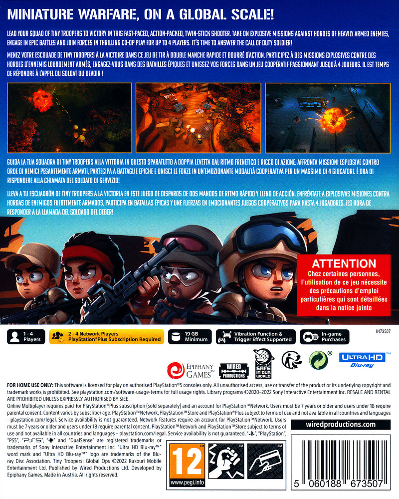 Tiny Troopers Global Ops PS5