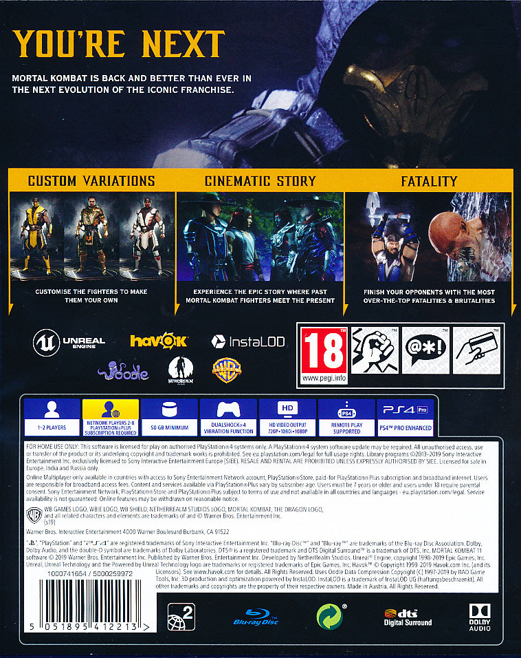 Mortal Kombat 11 PS4