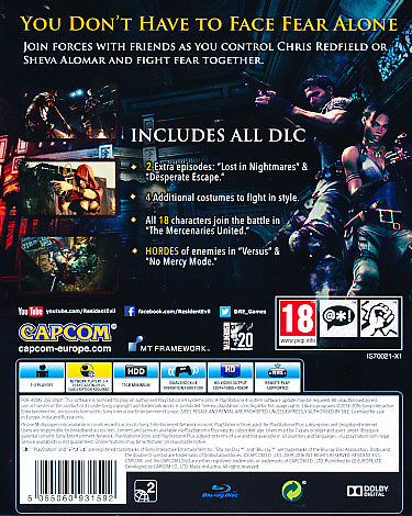 Resident Evil 5 HD PS4