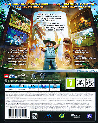 Lego Jurassic World PS4