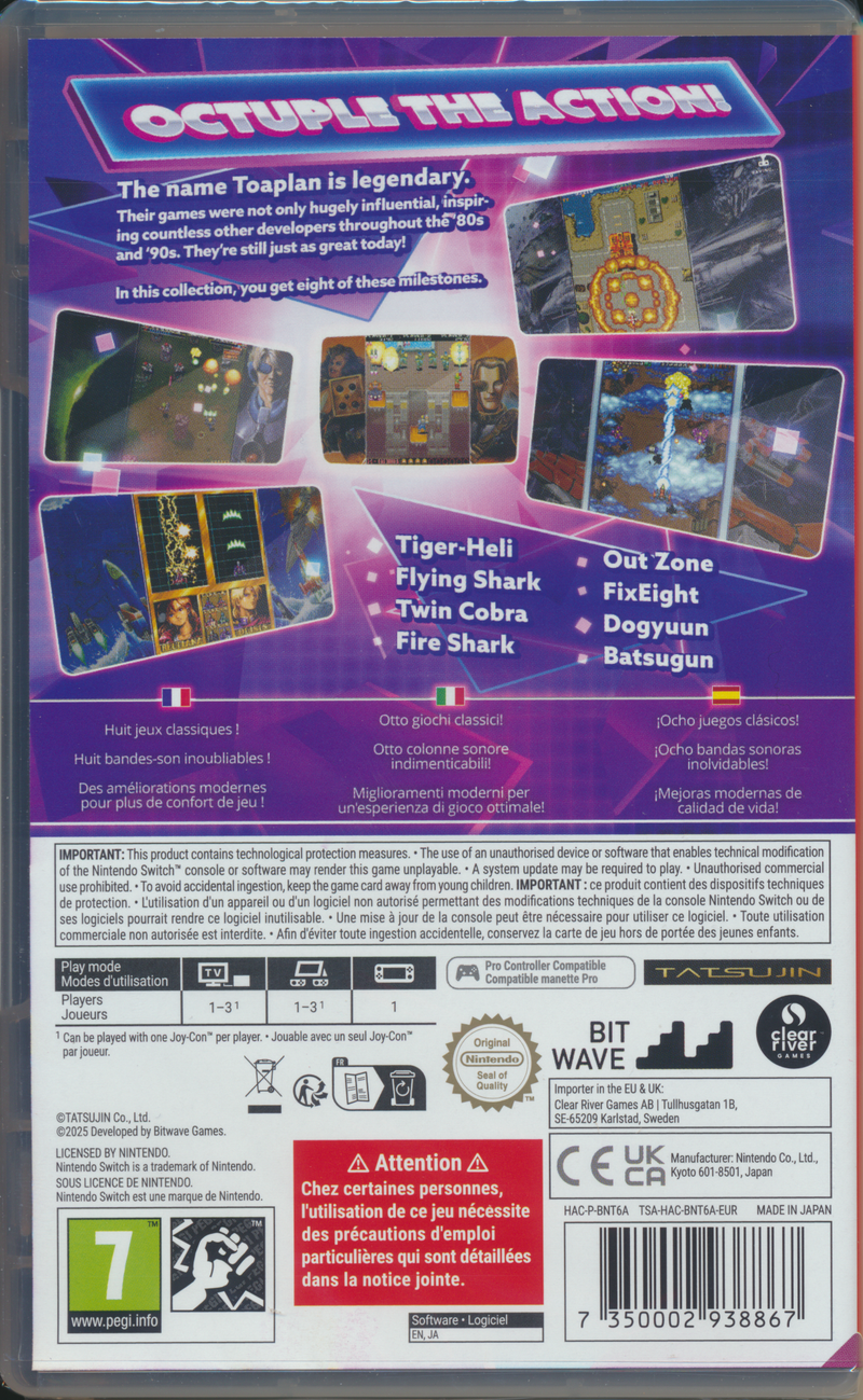Toaplan Arcade Collection Vol. 1 NS