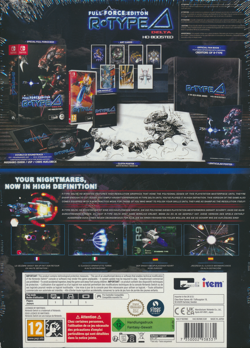 R-Type Delta HD Boosted Full Force Ed. NS