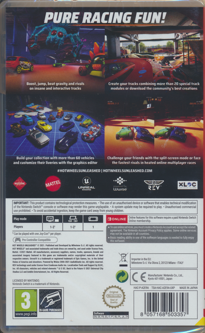Hot Wheels Unleashed NS
