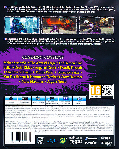 Darksiders 2 Deathinitive Ed. PS4