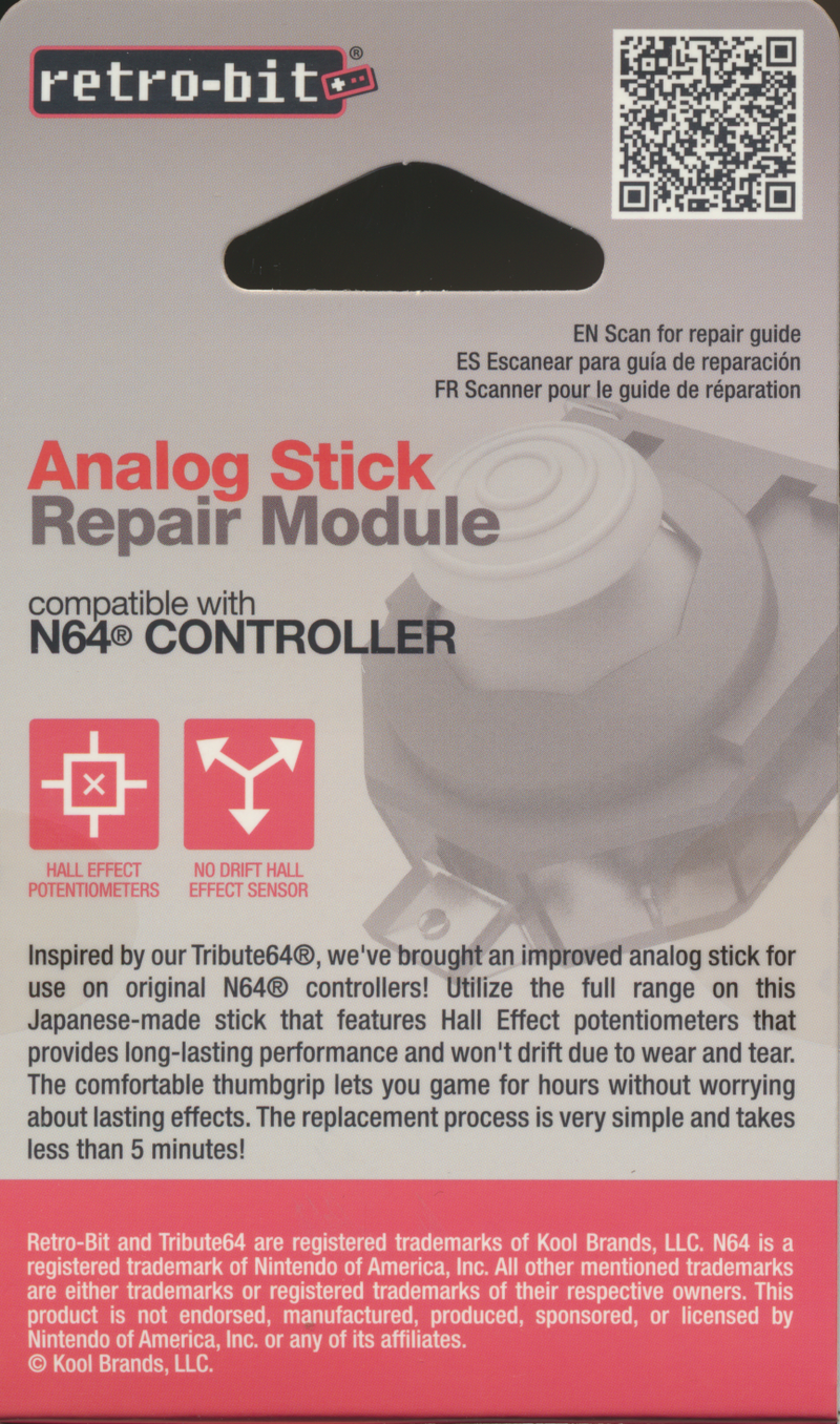 Retro-Bit Analog Repair Stick for N64