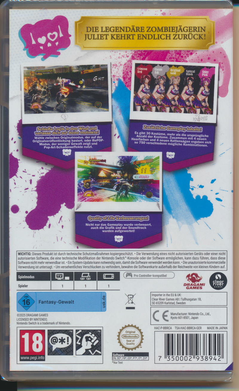 Lollipop Chainsaw rePOP USK NS