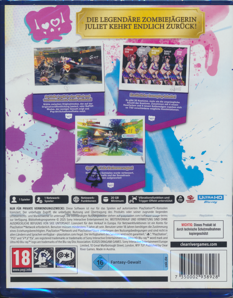 Lollipop Chainsaw rePOP USK PS5