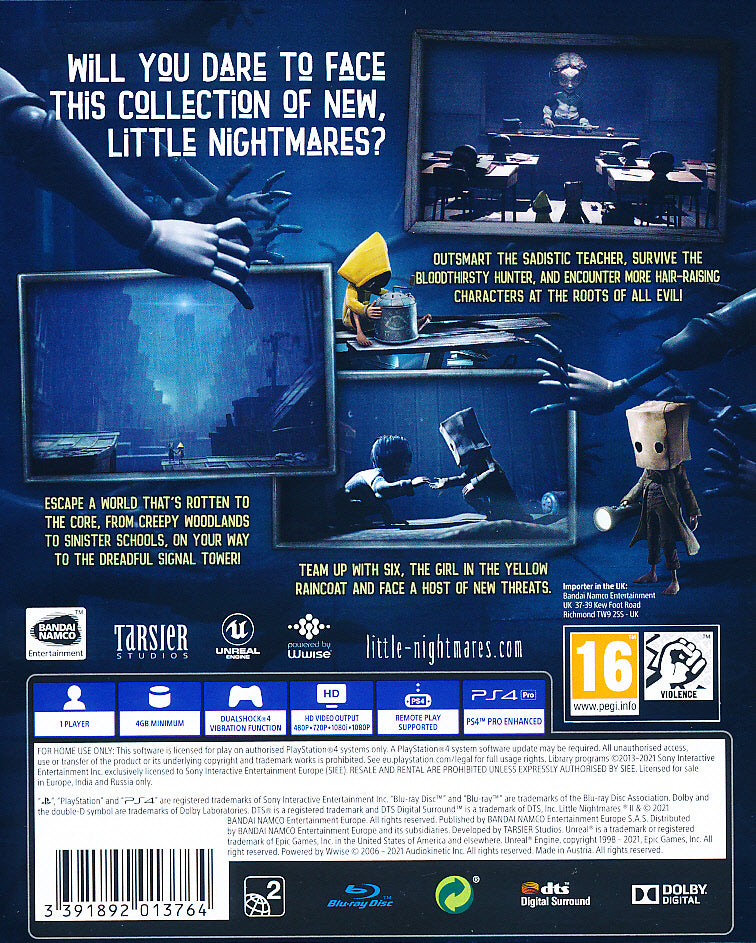 Little Nightmares 2 PS4
