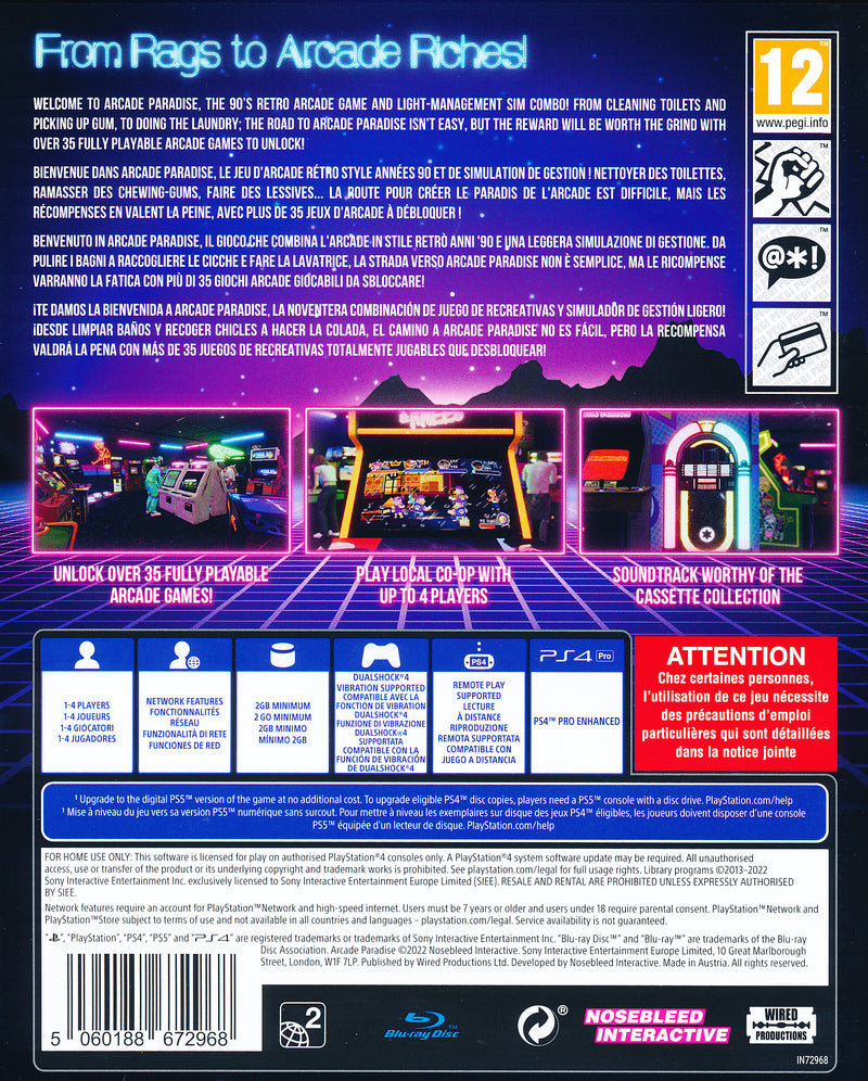 Arcade Paradise PS4
