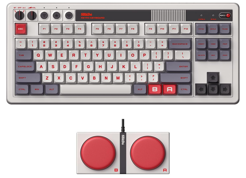 8BitDo Mechanical Keyboard - N Ed. ISO (QWERTZ)