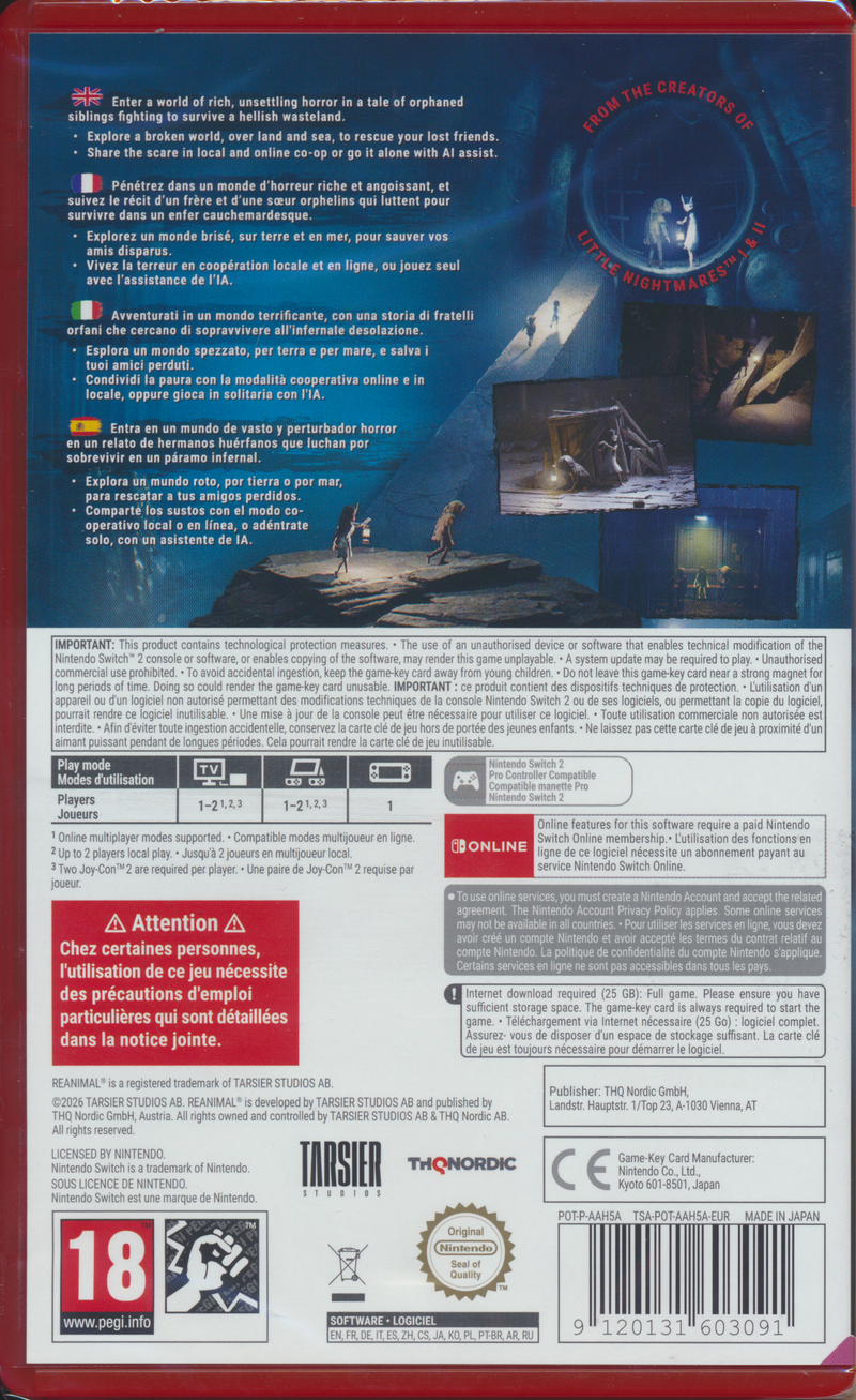 Reanimal NS2