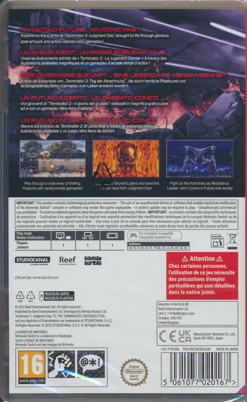 Terminator 2D No Fate NS