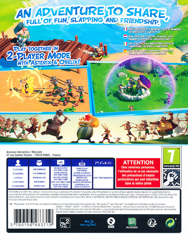 Asterix & Obelix XXL 3 PS4