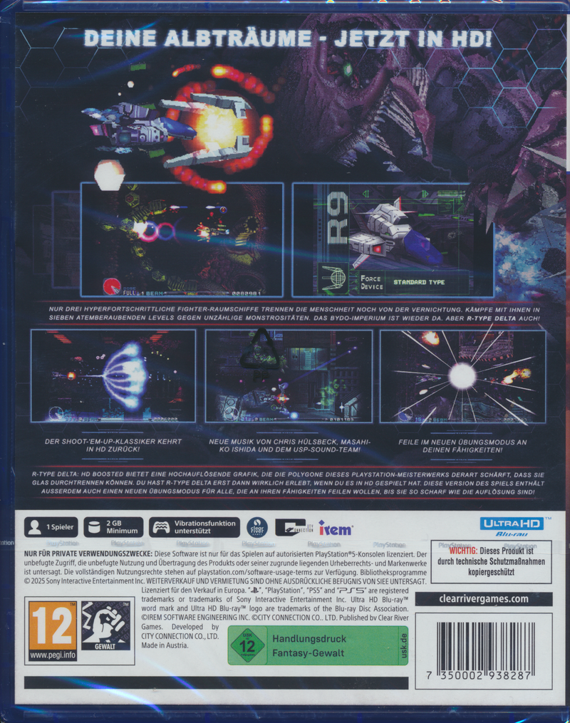 R-Type Delta HD Boosted USK PS5
