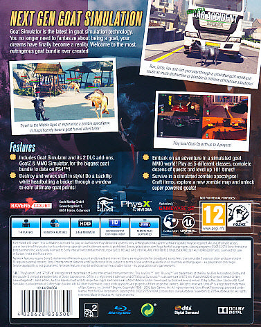Goat Simulator Bundle PS4