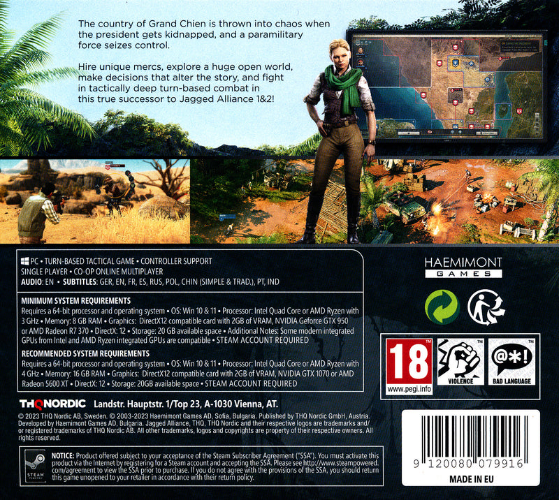 Jagged Alliance 3 PC