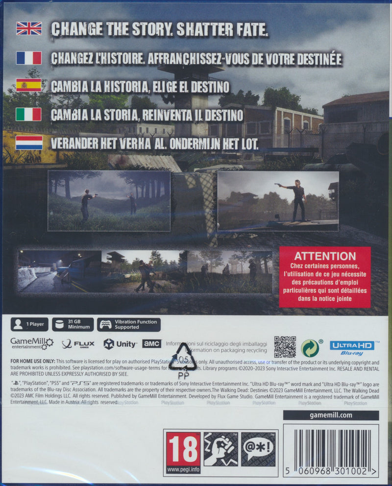 The Walking Dead Destinies PS5