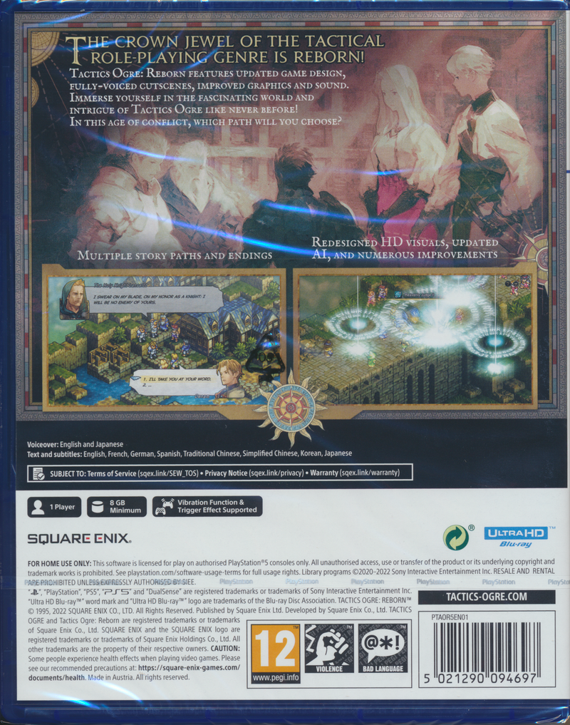 Tactics Ogre Reborn PS5