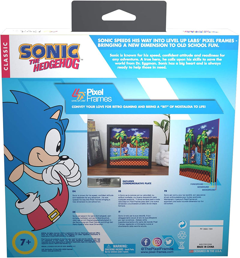 Pixel Frames Sonic Idle Pose L