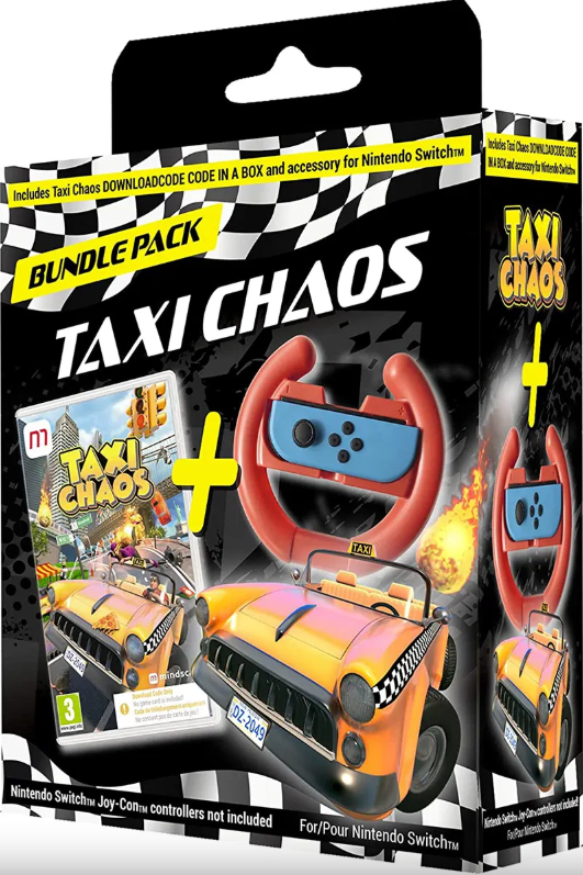 Taxi Chaos Bundle (Inc. Steering Wheel)