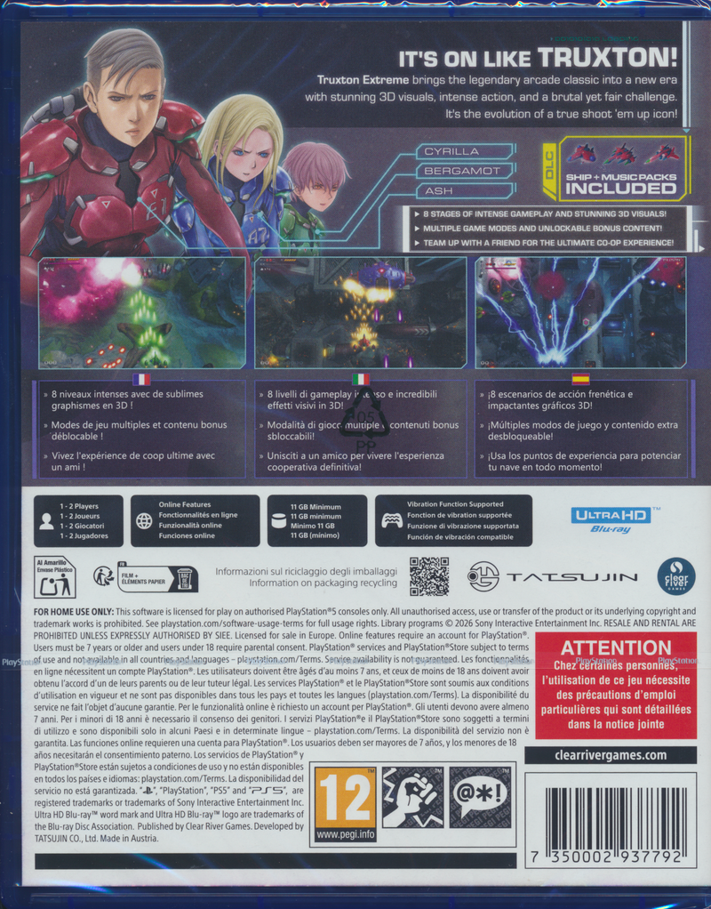 Truxton Extreme PS5