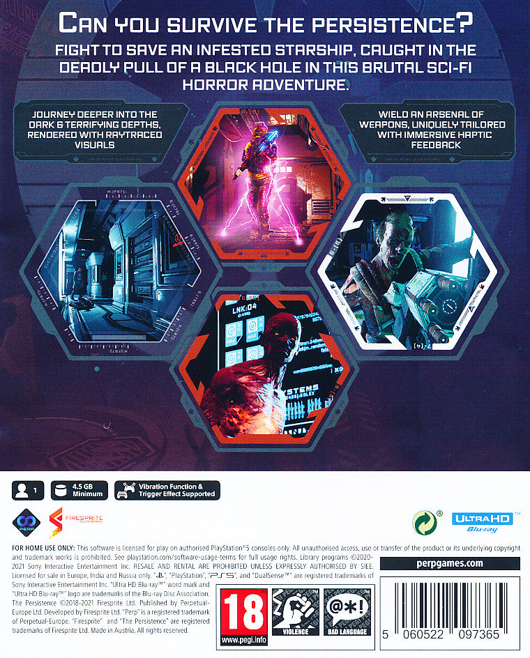 The Persistence Enhanced PS5