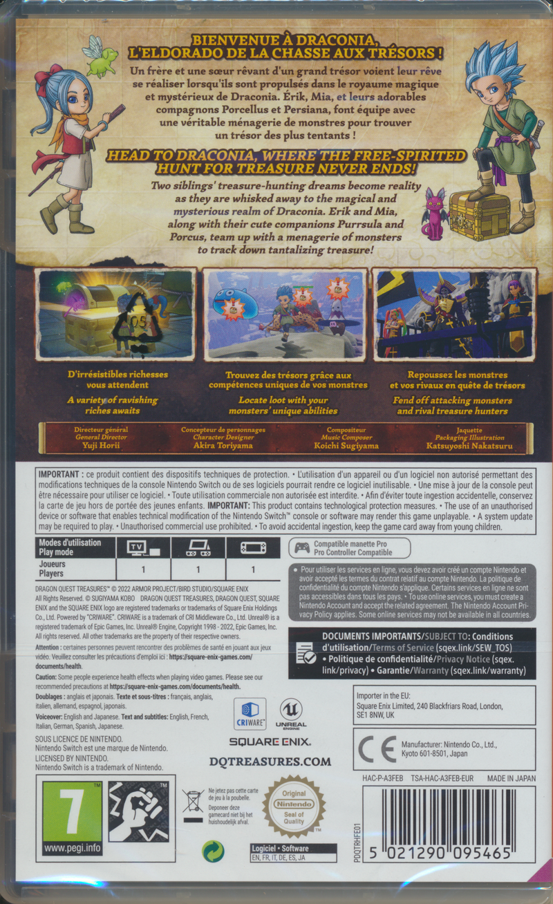 Dragon Quest Treasures NS