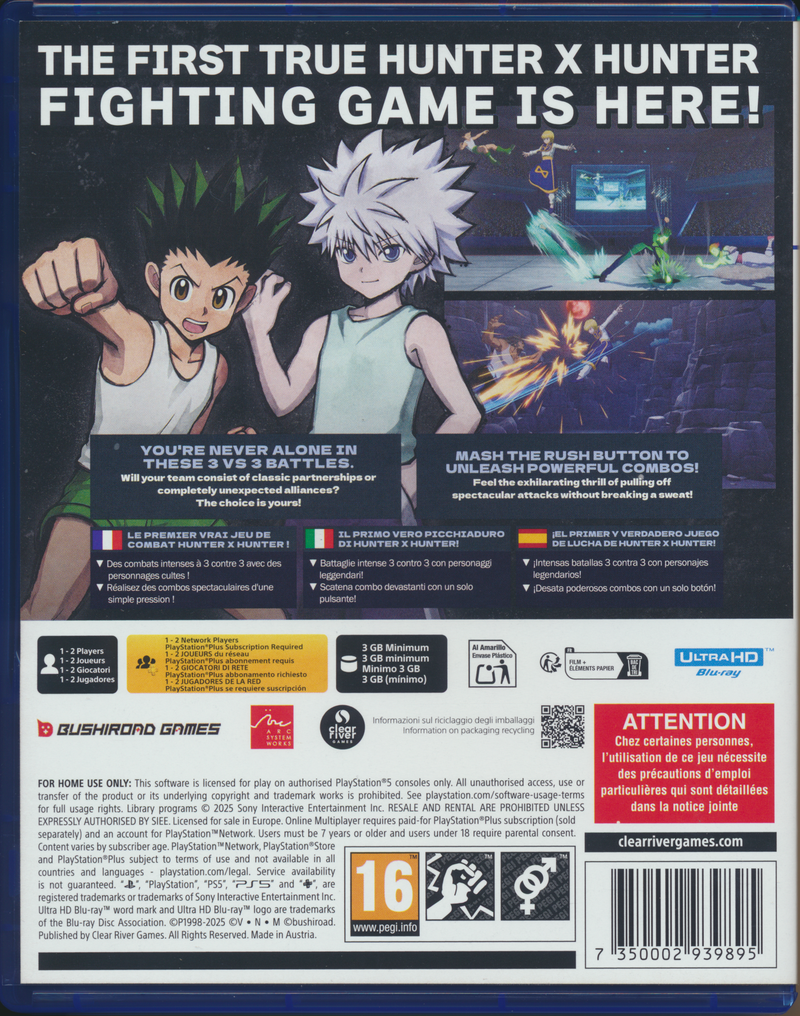 Hunter x Hunter Nen x Impact PS5