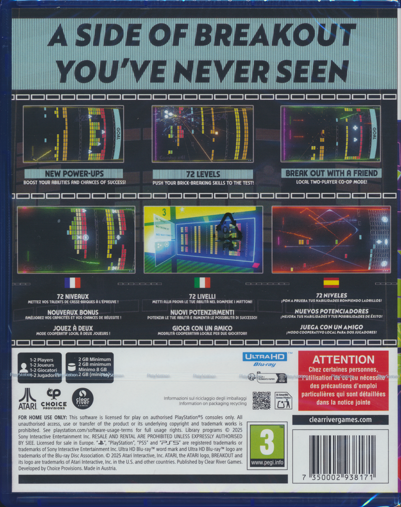 Breakout Beyond PS5