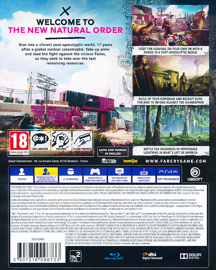Far Cry New Dawn PS4