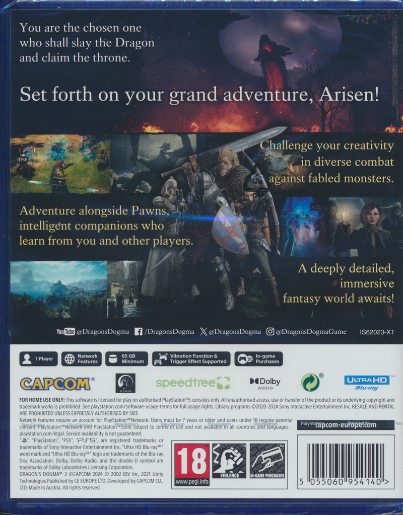 Dragons Dogma 2 PS5