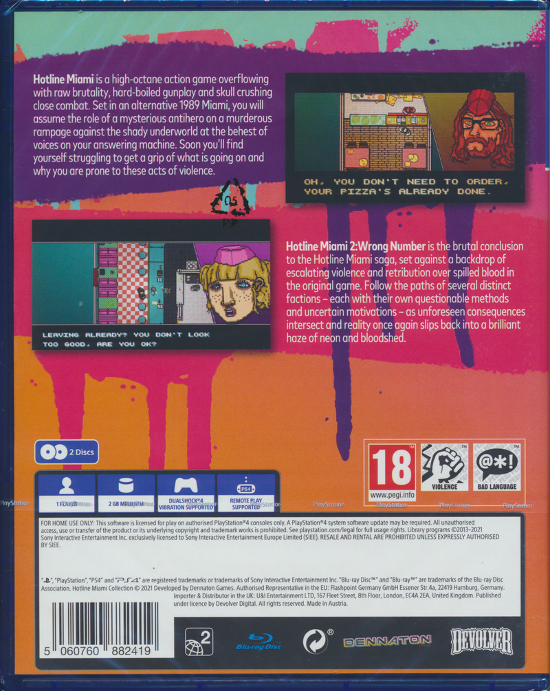 Hotline Miami Collection PS4