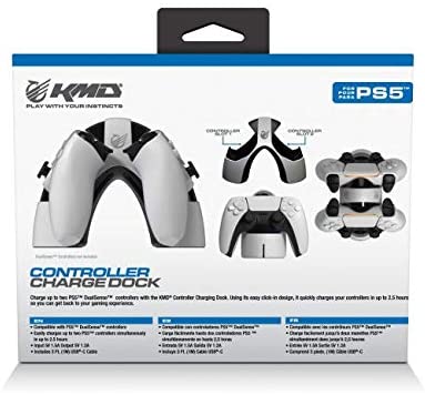KMD Dual Controller Charge Dock PS5