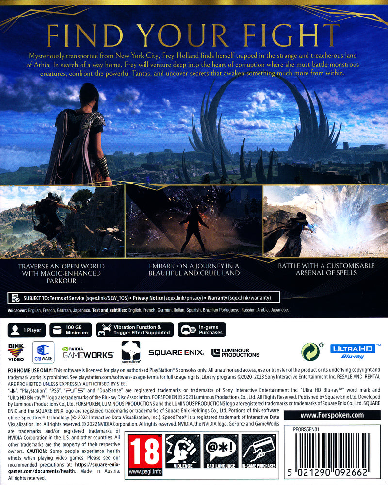 Forspoken PS5
