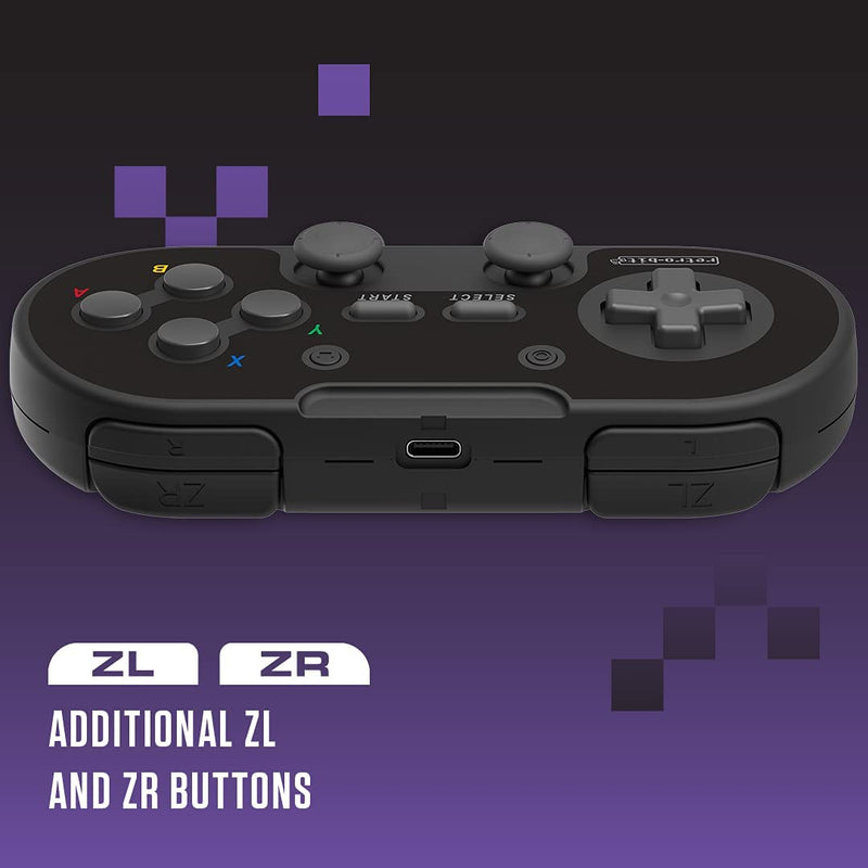 Retro-Bit Legacy 16 Wireless Black