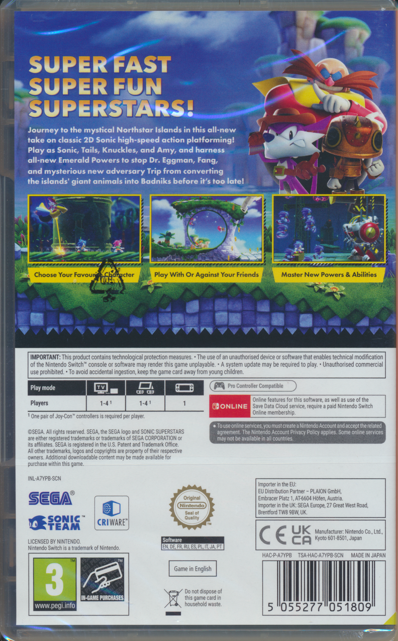 Sonic Superstars NS