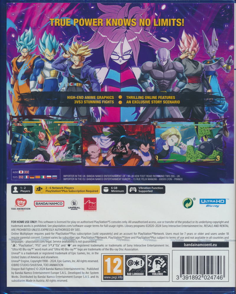 Dragonball Fighter Z PS5