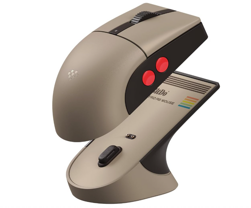 8BitDo Retro R8 Mouse C64 Edition