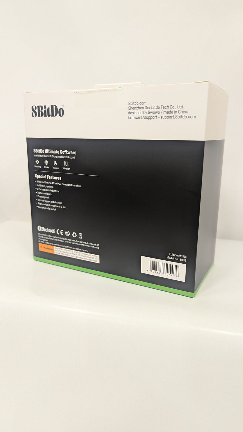 8BitDo Ultimate 3-mode Xbox Gamepad White