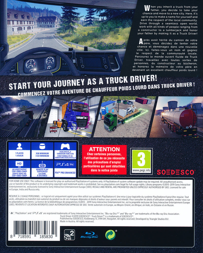 Truck Driver PS4