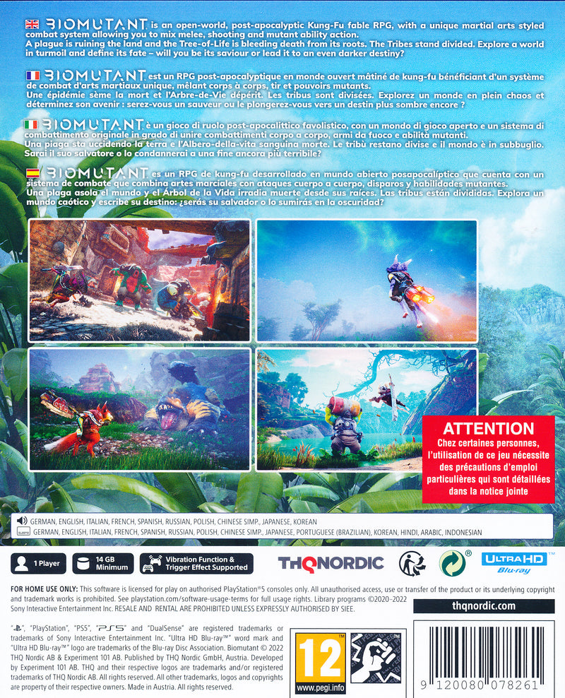 Biomutant PS5