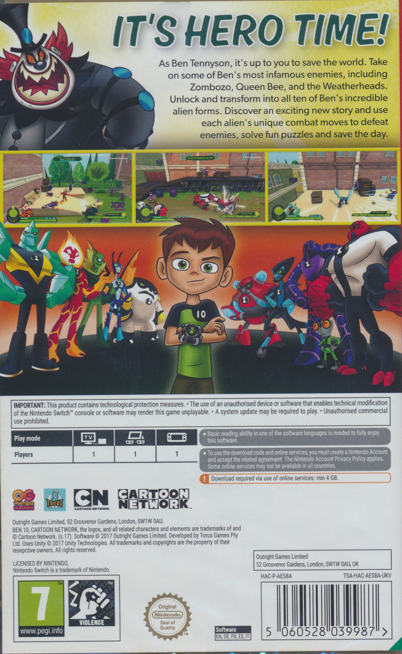Ben 10 CIAB NS