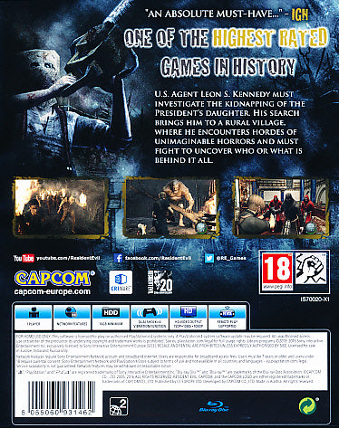 Resident Evil 4 HD PS4
