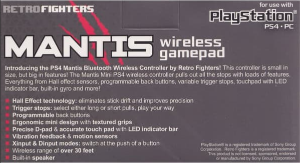 RF Mantis Mini Bluetooth Controller Grey