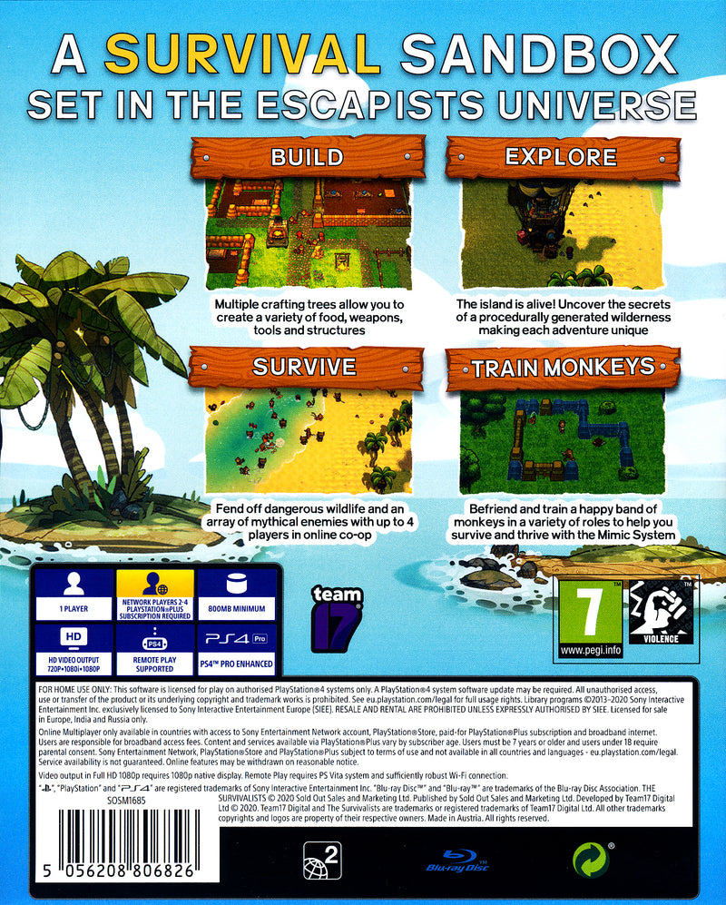 The Survivalists PS4
