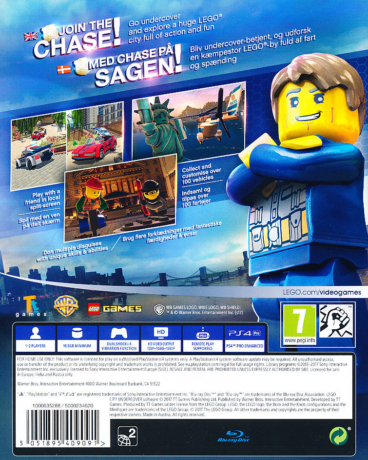 Lego City Undercover PS4